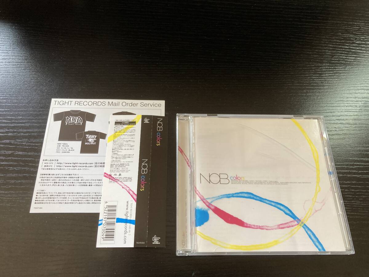 NOB COLORS CD メロコア tight records拍卖