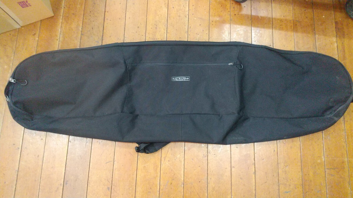 K1038 ROUZE スノーボードケース size表記160cm全長素人採寸約165㎝ /ソフトケース/ボードケース/スノボーケース/収納袋 現状品 拍卖