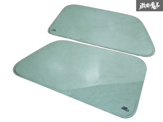 ローバー純正 XN12A MINI ミニ リア ガラス クォーターガラス 左右セット 43R-000982 棚拍卖