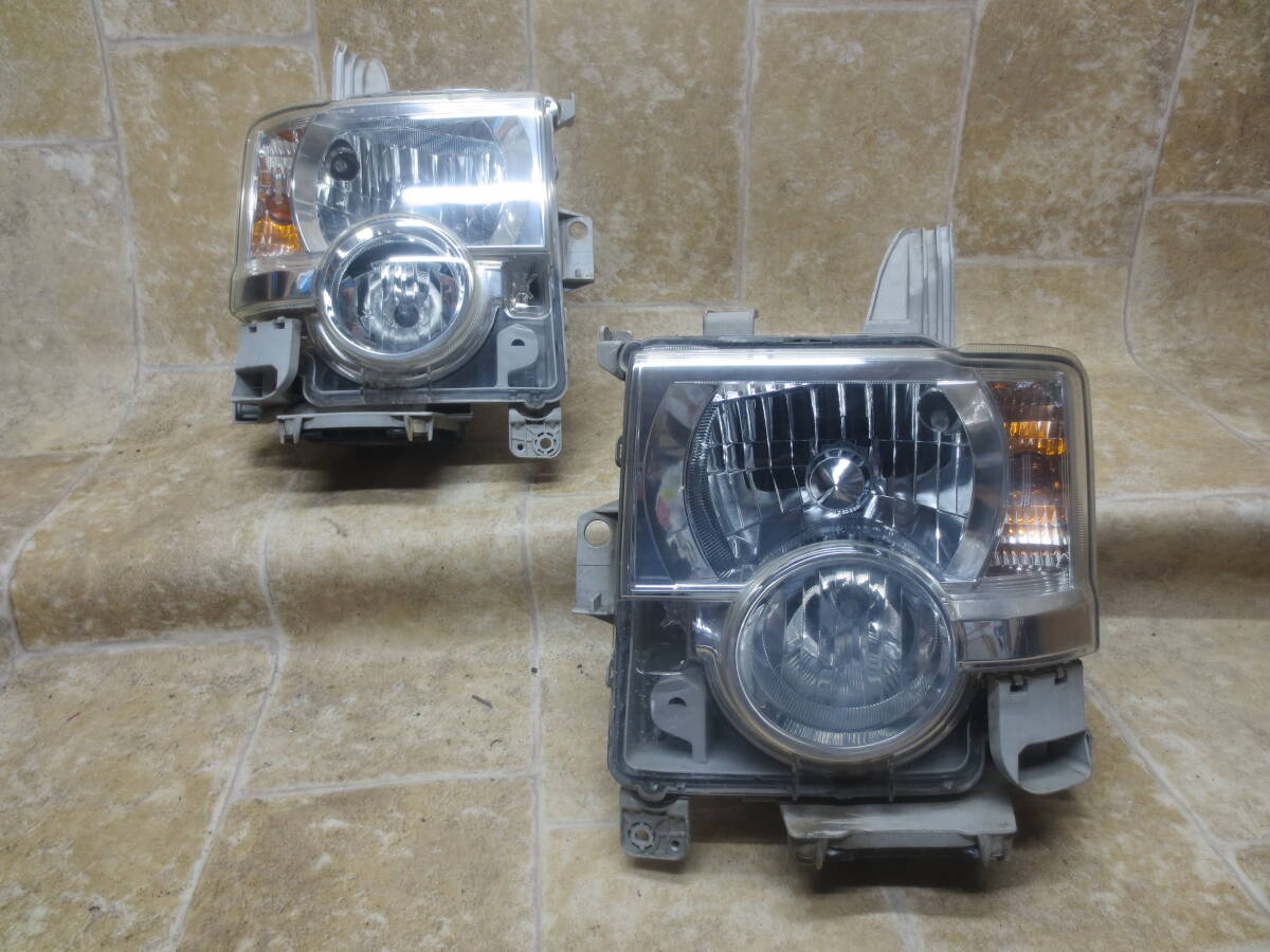 J3/ L575S ムーヴコンテ カスタム純正HIDヘッドライト左右② KOITO 100-51966拍卖