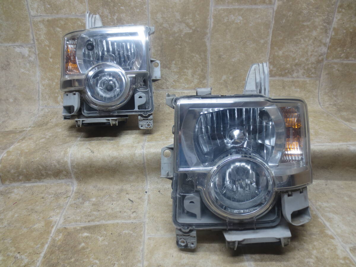 J3/ L575S ムーヴコンテ カスタム純正HIDヘッドライト左右④ KOITO 100-51966拍卖