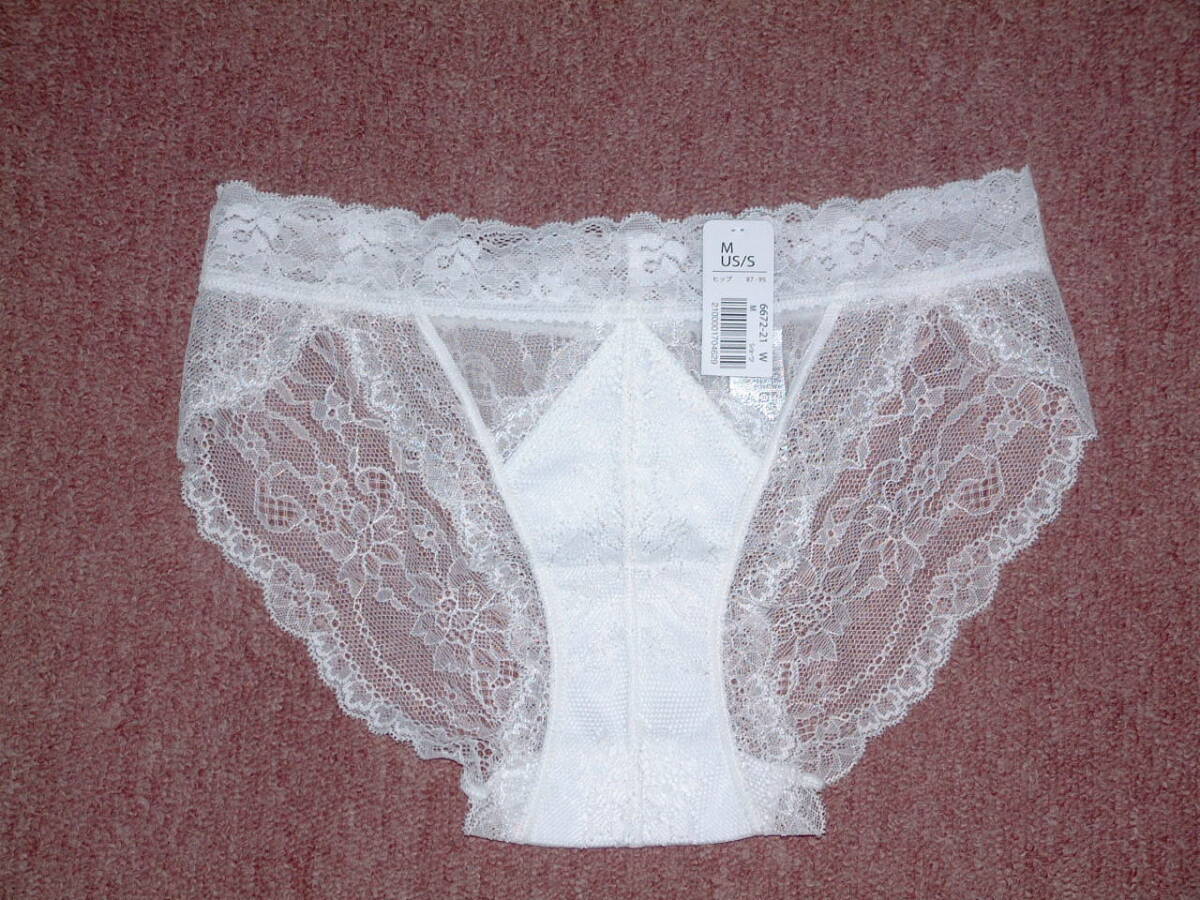 ★送料込み★エメフィール 総レースで透けさせた大人セクシーなショーツ カシュクールレース 総レース プレーンショーツ 667221 W拍卖