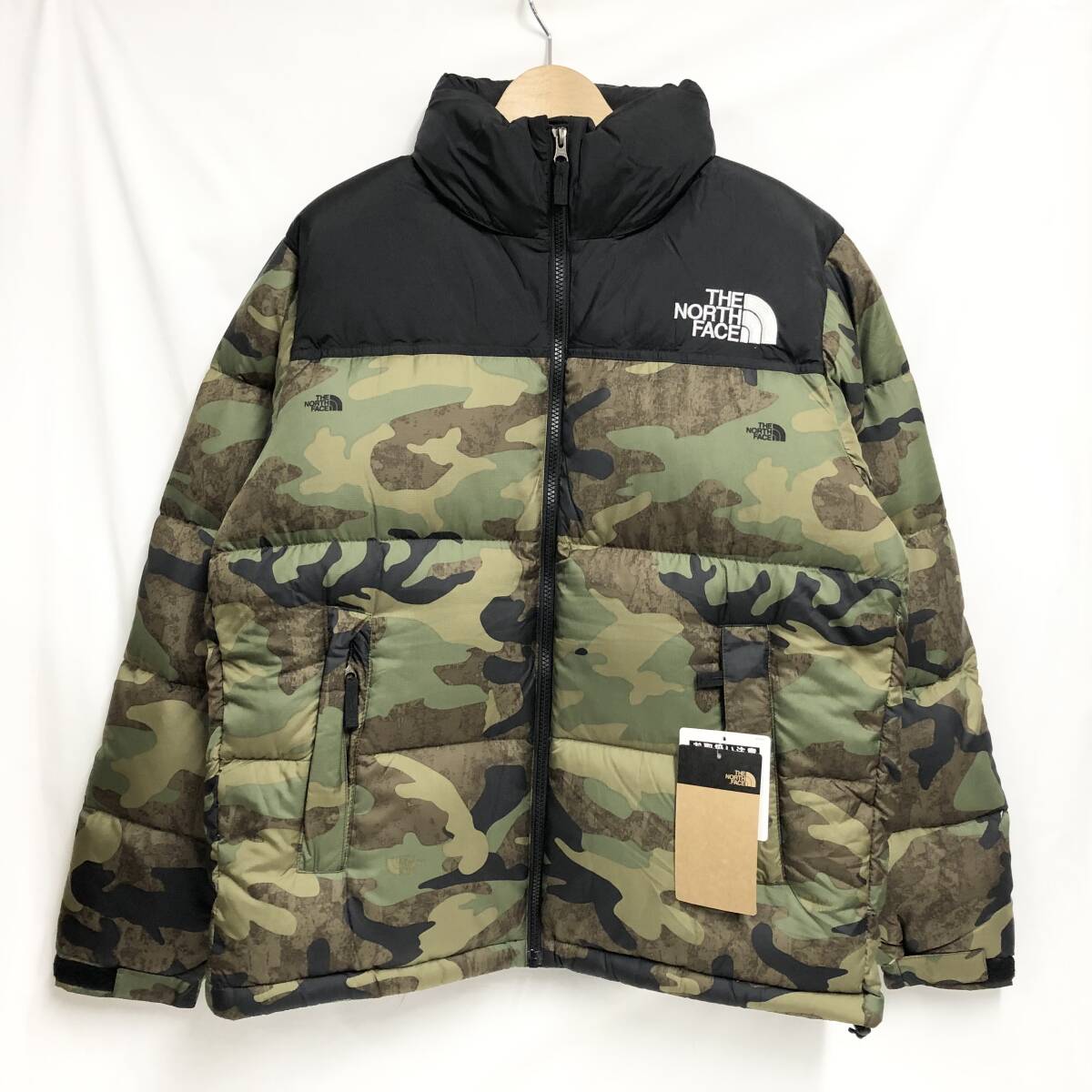 ○★新品未使用 THE NORTH FACE(ザ・ノース・フェイス) ノベルティーヌプシジャケット S カモ★○拍卖