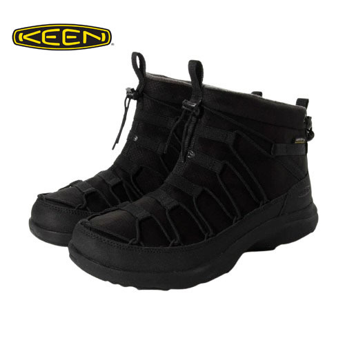 ○★新品未使用 KEEN (キーン) ユニーク スニーク チャッカ ウォータープルーフ 26cm ブラック★○拍卖