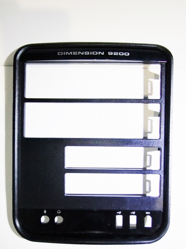 DELL FRONT DRIVE BEZEL FACEPLATE - P/N N8065 DIMENSION 9200オーナメント付き 爪1か所折れ拍卖