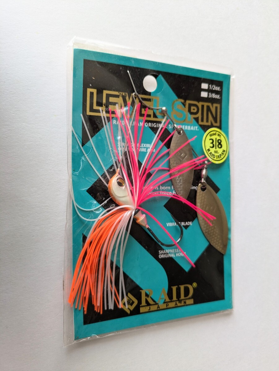 新品  レイドジャパン   レベル スピン 3/8オンス     DOUBLE IMPACT拍卖