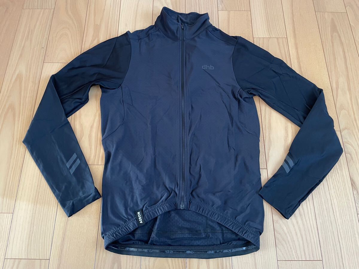 ●dhb●Aeron●Equinox Termal Jersey●サーマル長袖ジャージ●Black●黒●Men‘s●メンズ●サイズS→日本サイズM●中古美品拍卖