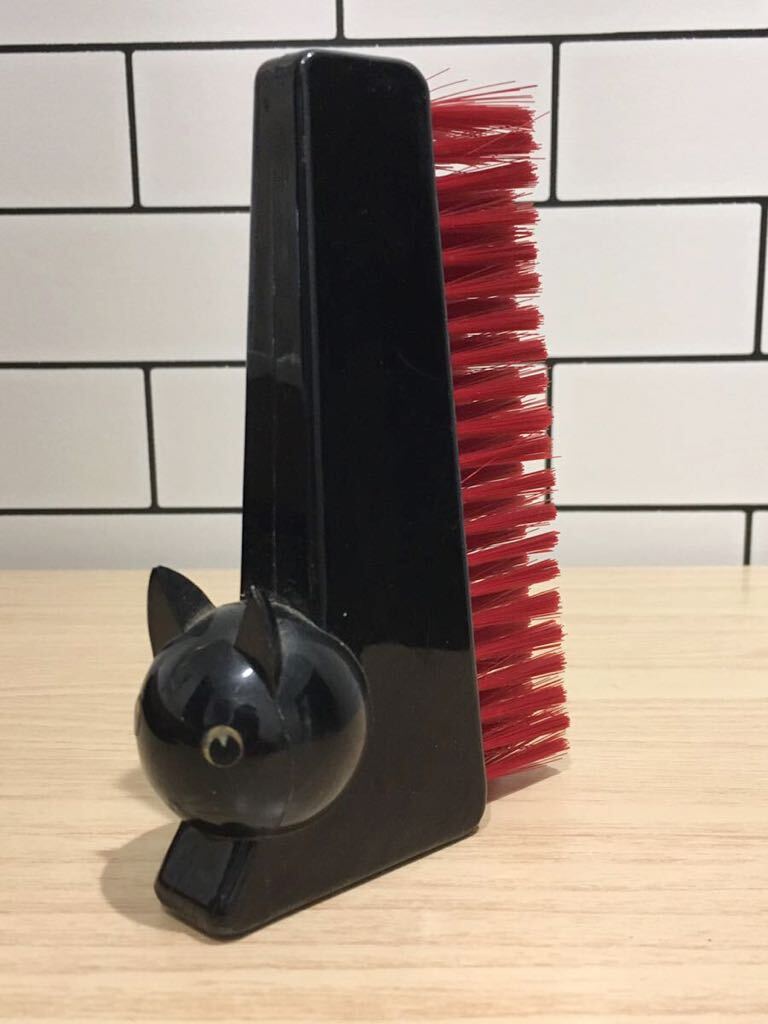 【即決】黒猫靴ブラシ 未使用品拍卖