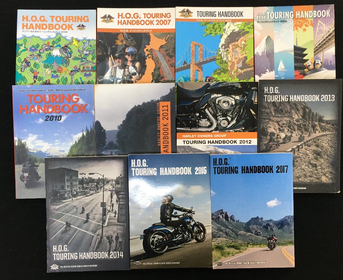 H.O.G.TOURINGHANDBOOK 11冊まとめ売り拍卖