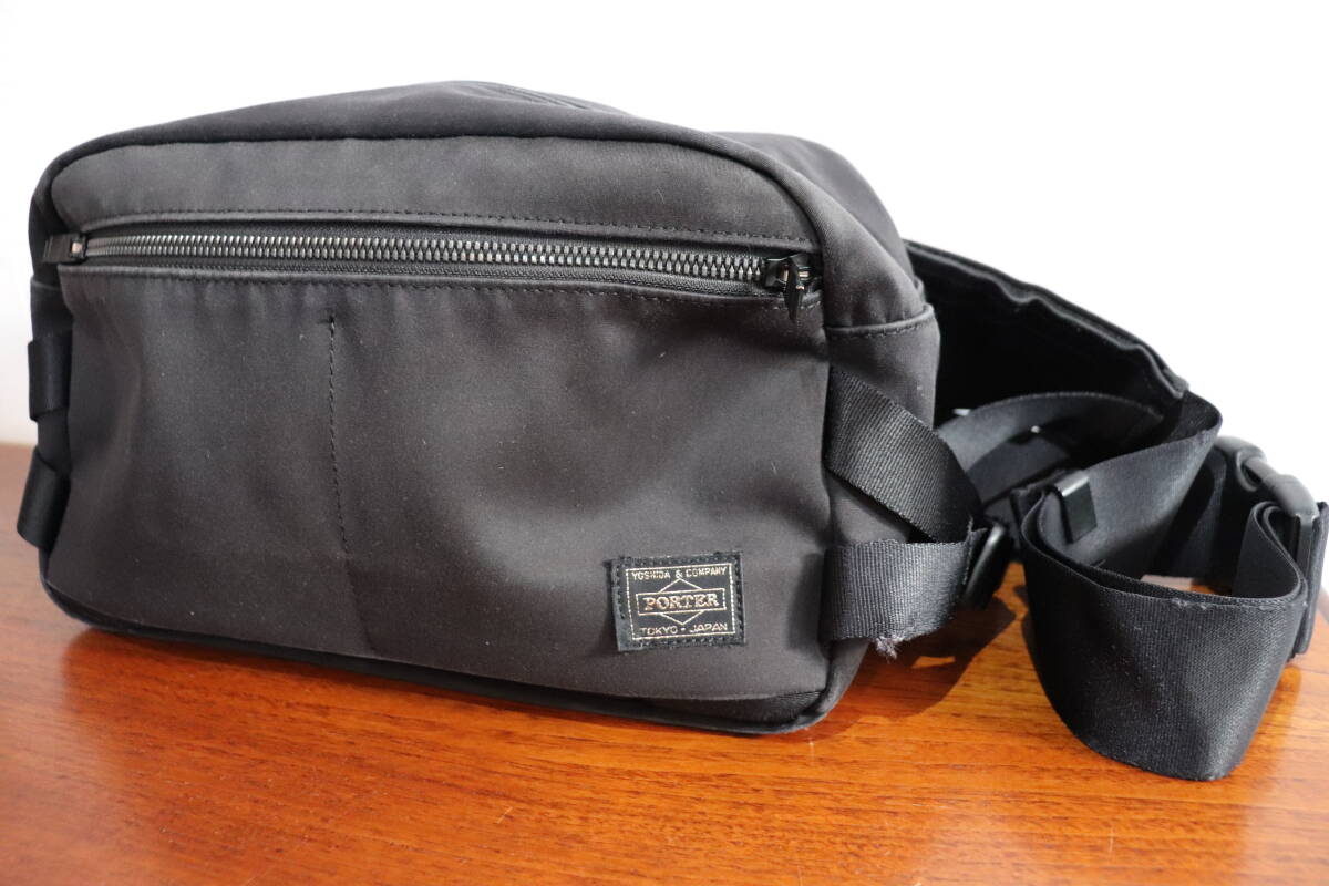 即決 BEAUTY&YOUTH UNITED ARROWS ビューティー&ユース ユナイテッドアローズ 別注 PORTER ポーター CITYWESTBAG ウエストバッグ 黒拍卖