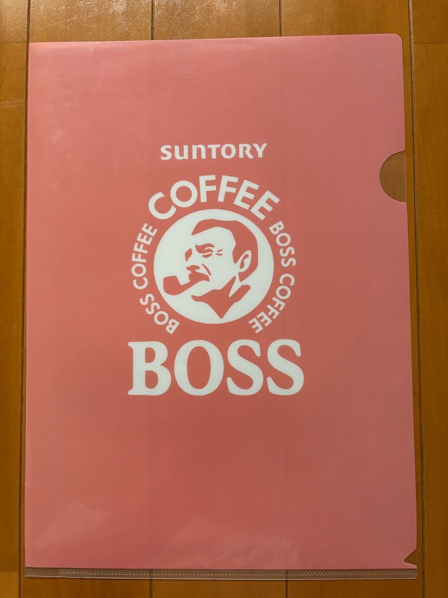 BOSS★サントリー★A4クリアファイル【USED】拍卖