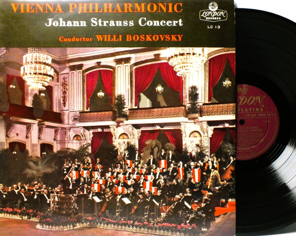LP LC 13 ウィリー・ボスコフスキー ニュー・イヤー・コンサート ウィーン・フィルハーモニー管弦楽団 【8商品以上同梱で送料無料】2411拍卖