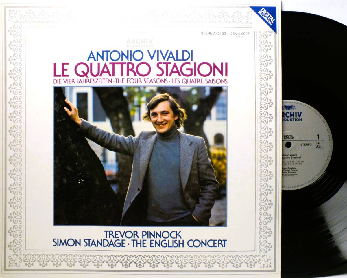 LP 28MA 0026 トレヴァー・ピノック ヴィヴァルディ LE QUATTRO STAGIONI イングリッシュ・コンサート 【8商品以上同梱で送料無料】2411拍卖