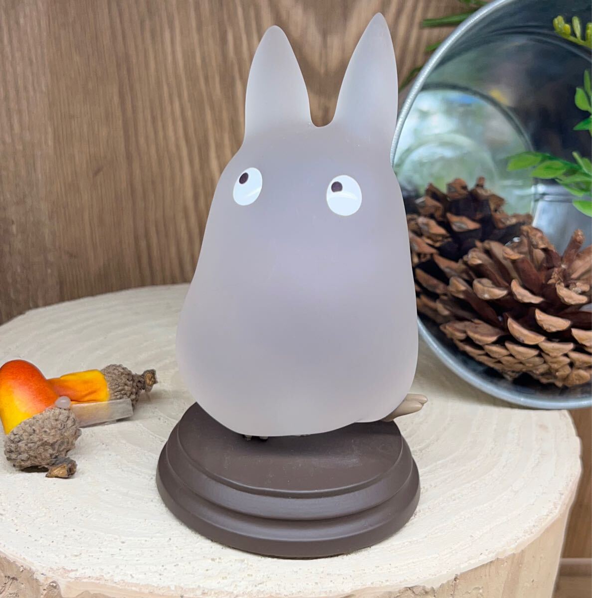 となりのトトロ てのひら小トトロ とうめい 小トトロ スタジオジブリ ととろ totoro 人形 フィギュア 置物 どんぐり共和国拍卖