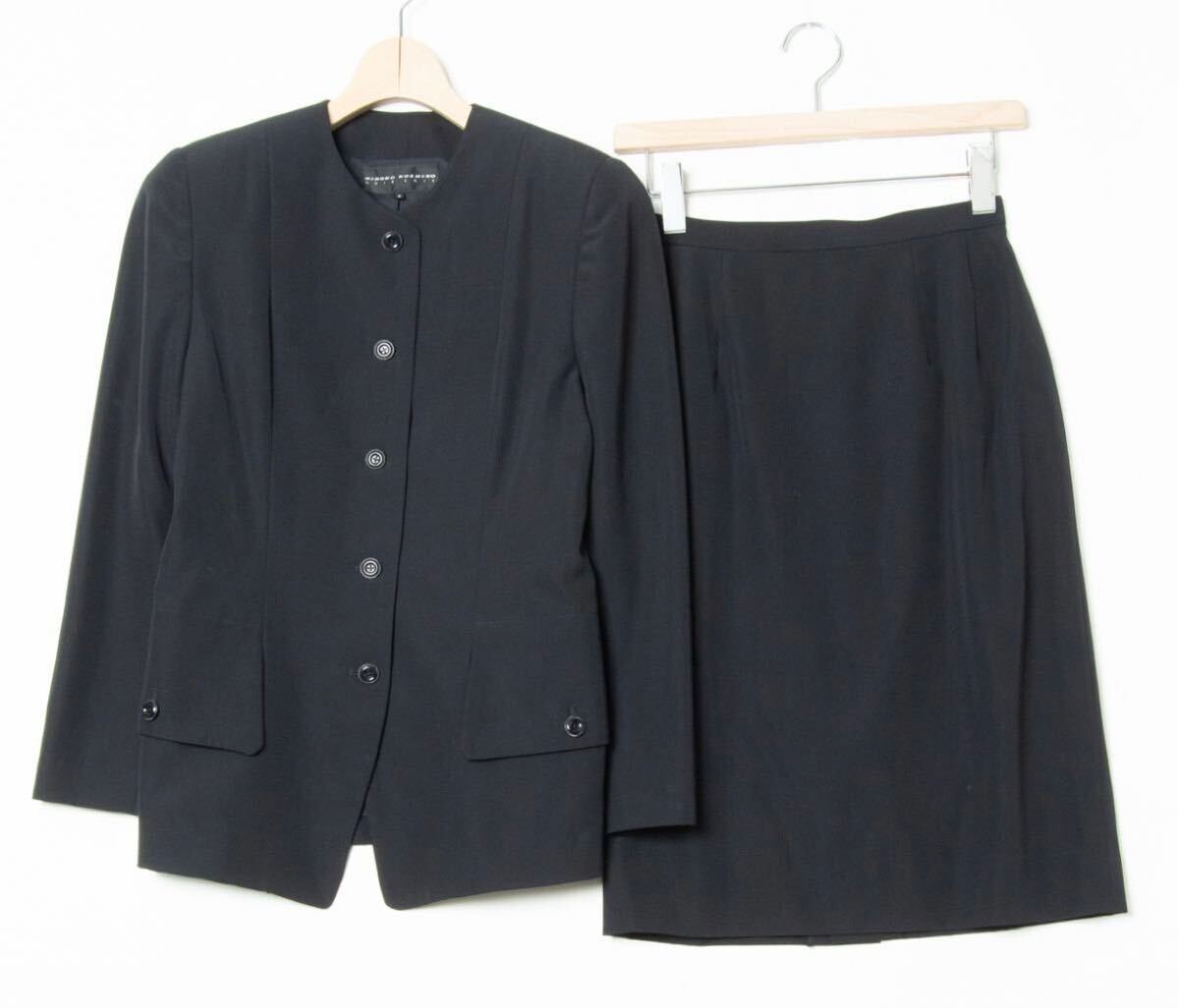 美品9万円程●HIROKO KOSHINO セットアップ レディース M相当拍卖