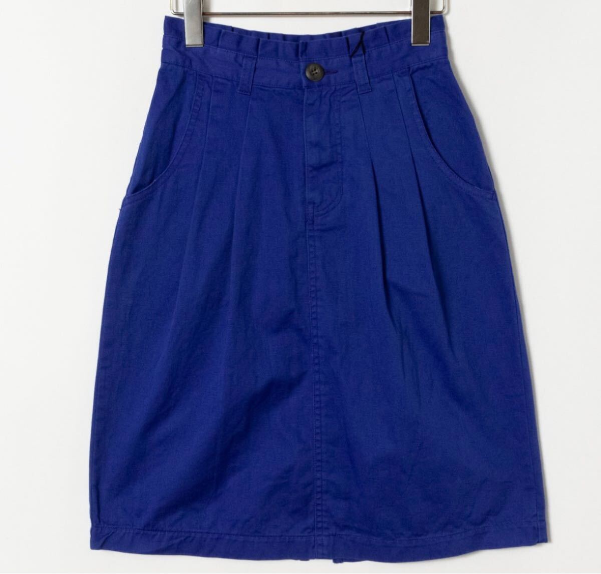 新品タグ付き 未使用●bulle de savon コットンスカート 膝丈 S拍卖