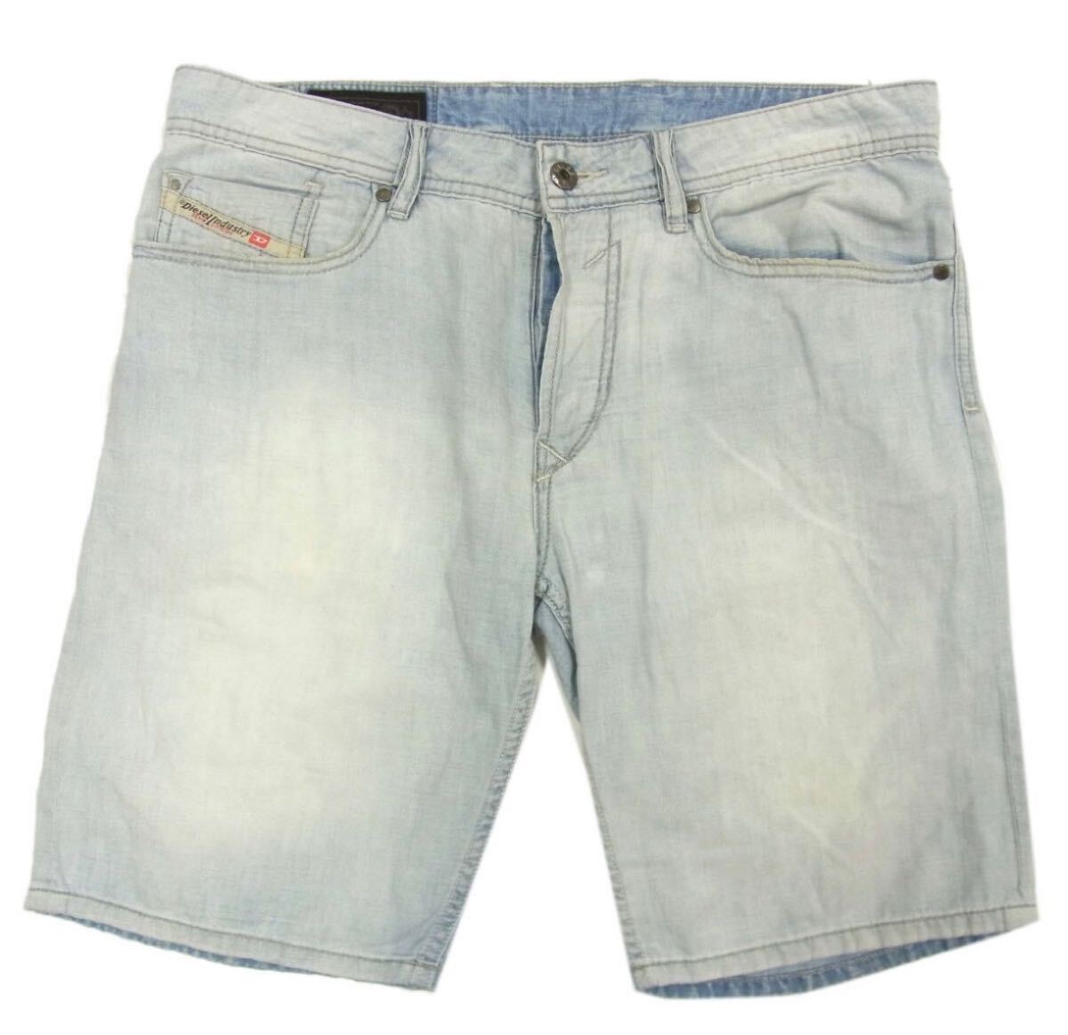 美品 価格3万円程◆DIESEL ハーフパンツ USED加工 メンズM相当拍卖