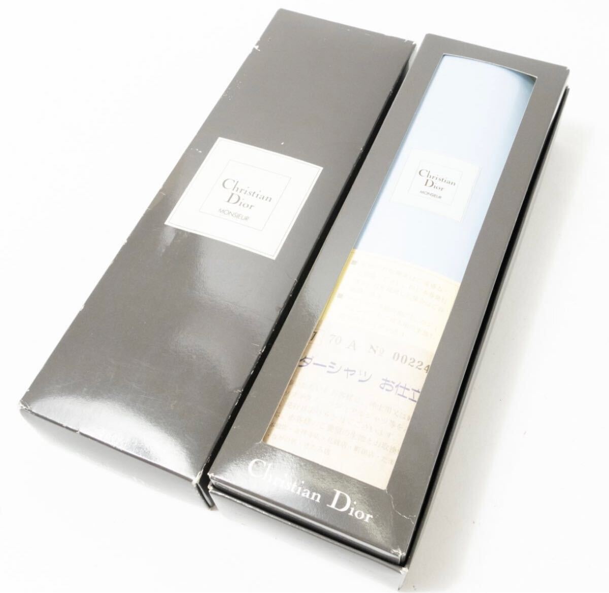 新品 Christian Dior 仕立て用シャツ生地 仕立て券期限切れ※箱なし拍卖