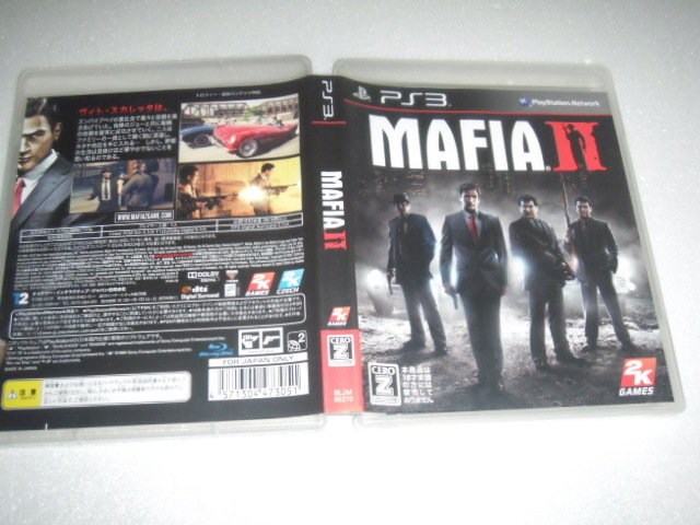 中古 PS3 MAFIA 2 マフィア 2 動作保証 同梱可 拍卖