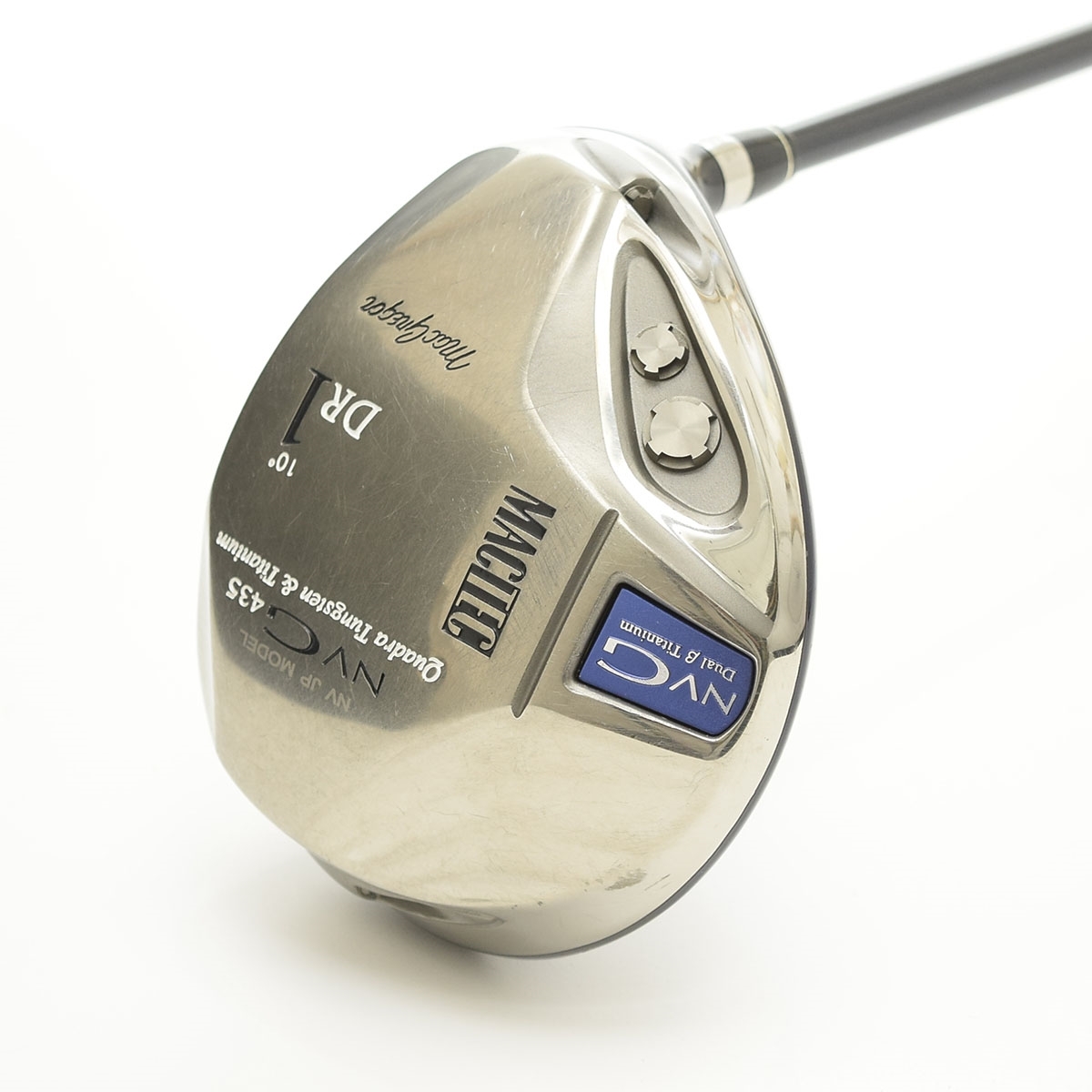 ▼527989 Macgregor マクレガー ◯ドライバー MACTEC NV G 435 10° 純正カーボン フレックスS ゴルフクラブ拍卖