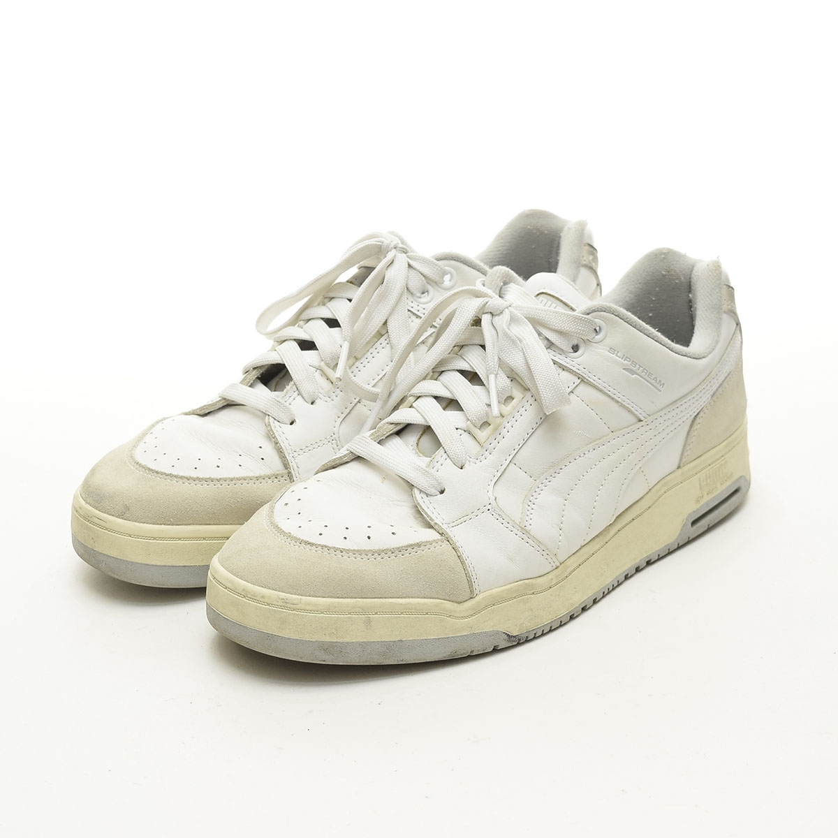 〇530129 PUMA プーマ ◯スニーカー SLIPSTREAM LO RETRO スリップストリーム 384692-01 サイズ27.5cm メンズ ホワイト拍卖