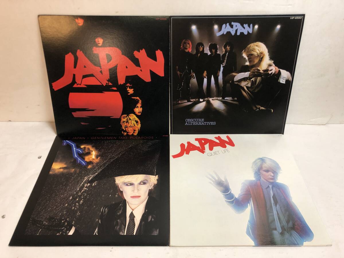 41102S 12inch LP★JAPAN 4点セット★ ADOLESCENT SEX / OBSCURE ALTERNATIVES / GENTLEMEN TAKE POLAROIDS / QUIET LIFE拍卖