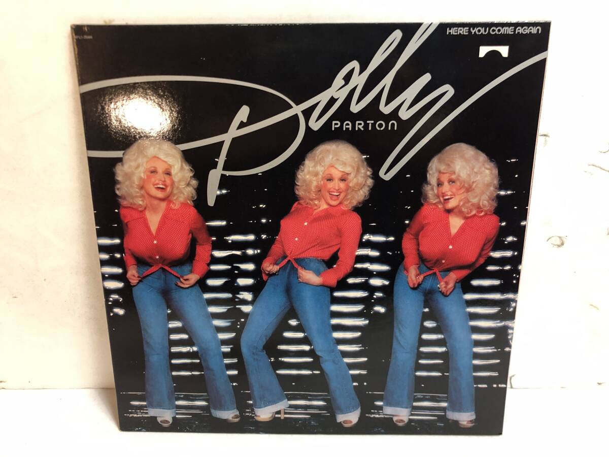 41104S US盤 12inch LP★DOLLY PARTON/HERE YOU COME AGAIN★AFL1-2544拍卖