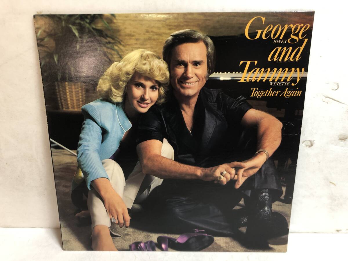 41108S 輸入盤 12inch LP★GEORGE JONES and TAMMY WYNETTE/TOGETHER AGAIN★JE 36764拍卖