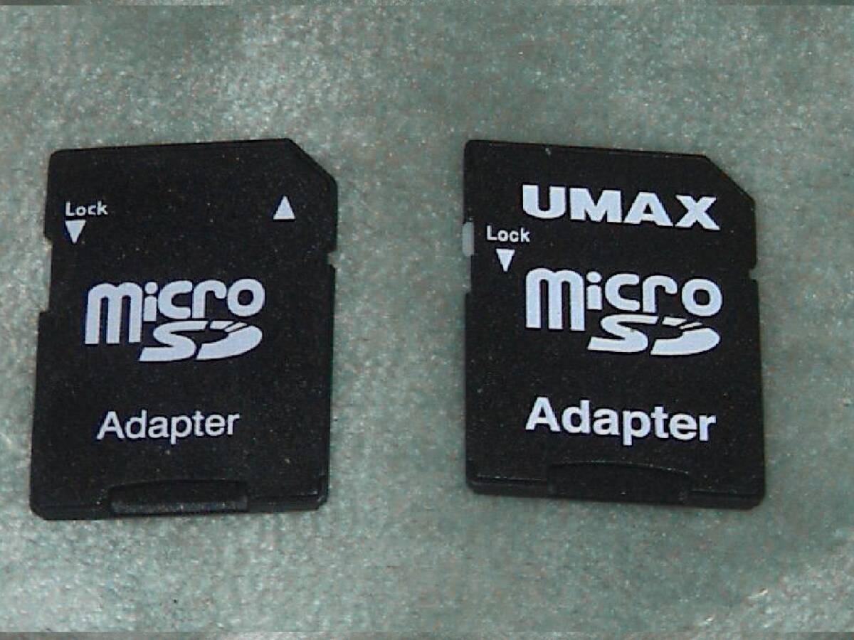 microSDメモリ 変換アダプタ   2個1組拍卖