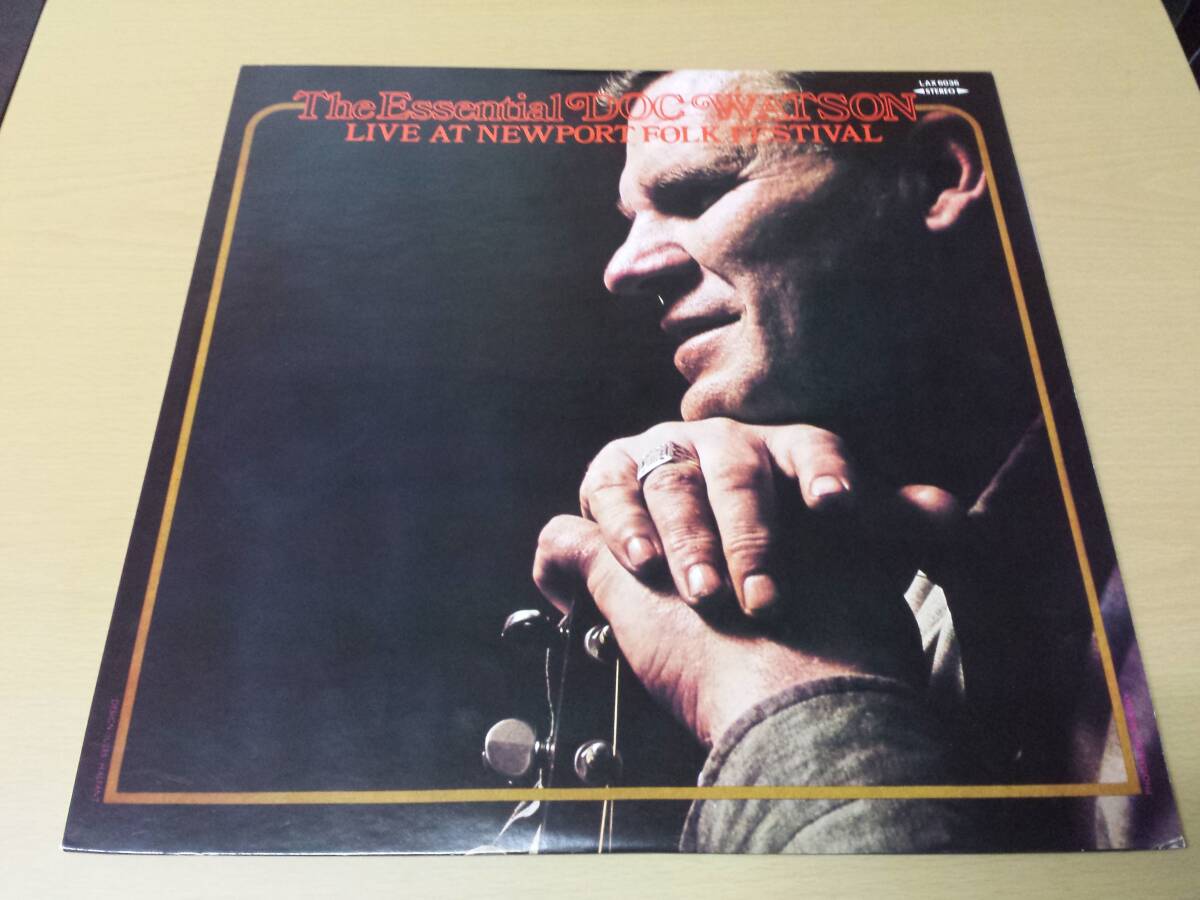 美盤 ドック・ワトソン DOC WATSON / LIVE AT NEWPORT FOLK FESTIVAL拍卖