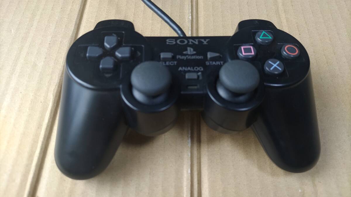 アナログコントローラ DUAL SHOCK2 ブラック プレイステーション2拍卖