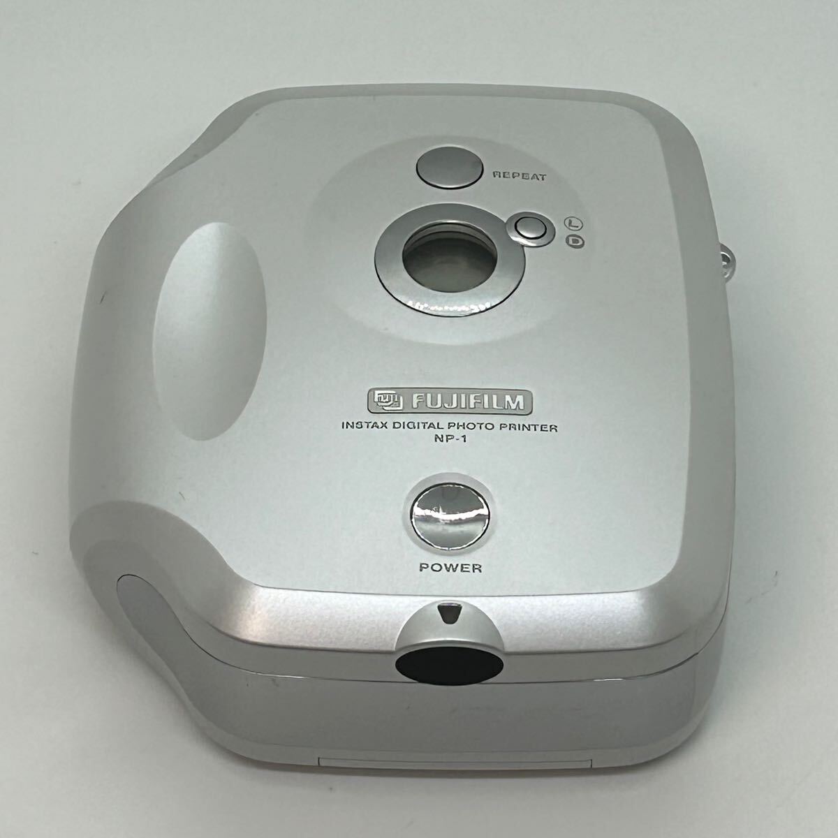 動作未確認 FUJIFILM NP-1 チェキ プリンター フジフィルム 富士フイルム パールホワイト コンパクト拍卖