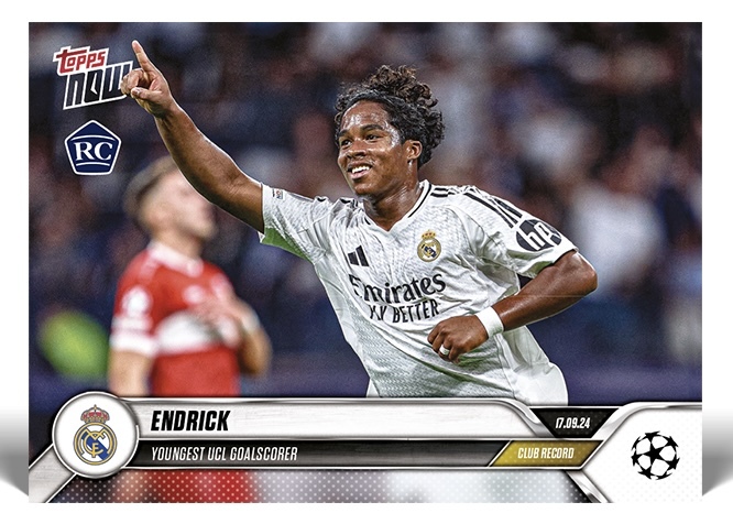 006 Endrick エンドリッキ 2024 TOPPS NOW ルーキー拍卖