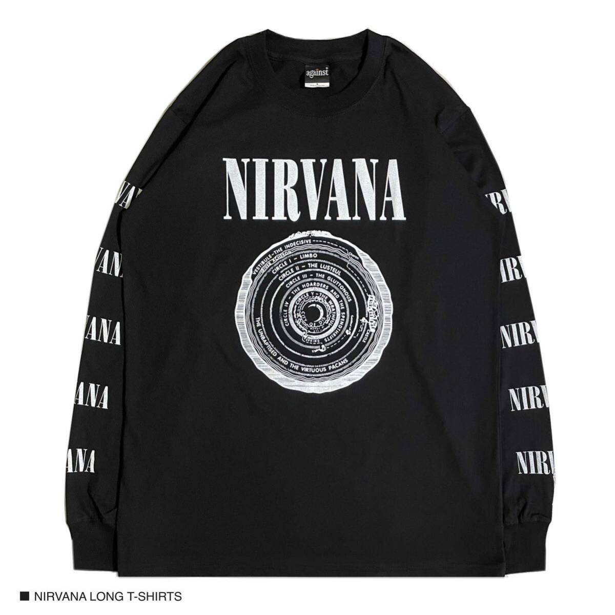 NIRVANA ニルヴァーナ カートコバーン Lサイズ 長袖 ロングTシャツ ロンT ロック バンドT拍卖