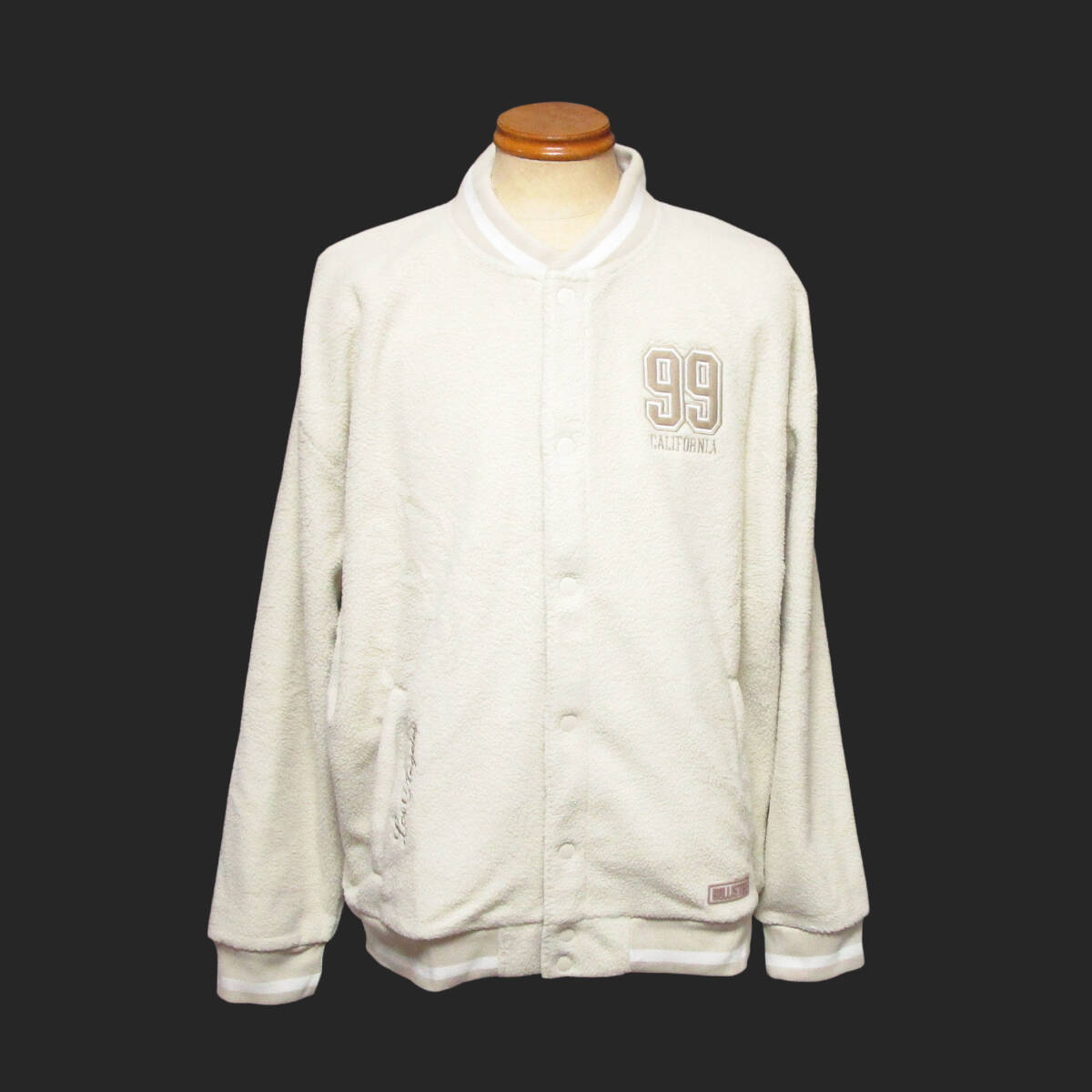 ★SALE★Hollister/ホリスター★シェルパスタジャン (Cream/XXL)拍卖