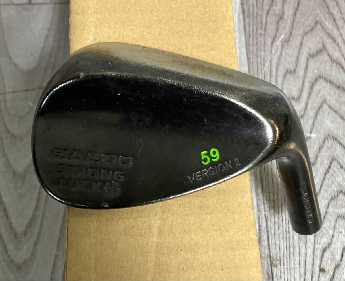 ☆☆ 送料無料 ☆☆ BALDO バルド STRONG LUCK ストロングラック VERSION 2 バージョン2 ロフト59° ウェッジのみ 単品拍卖