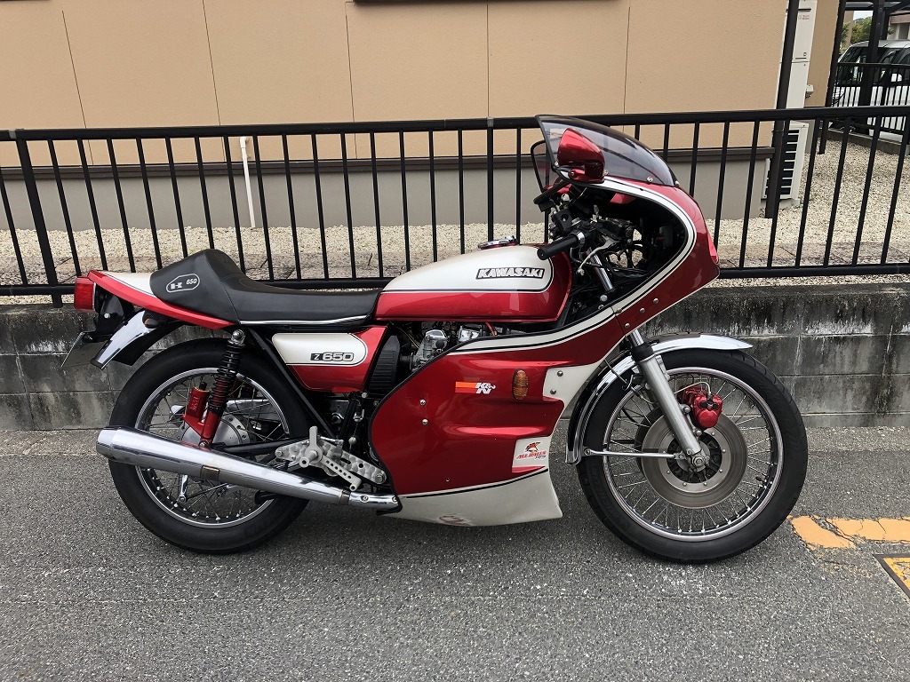 カワサキ KZ650ザッパー カスタム車輛 車検 令和9年10月まで拍卖