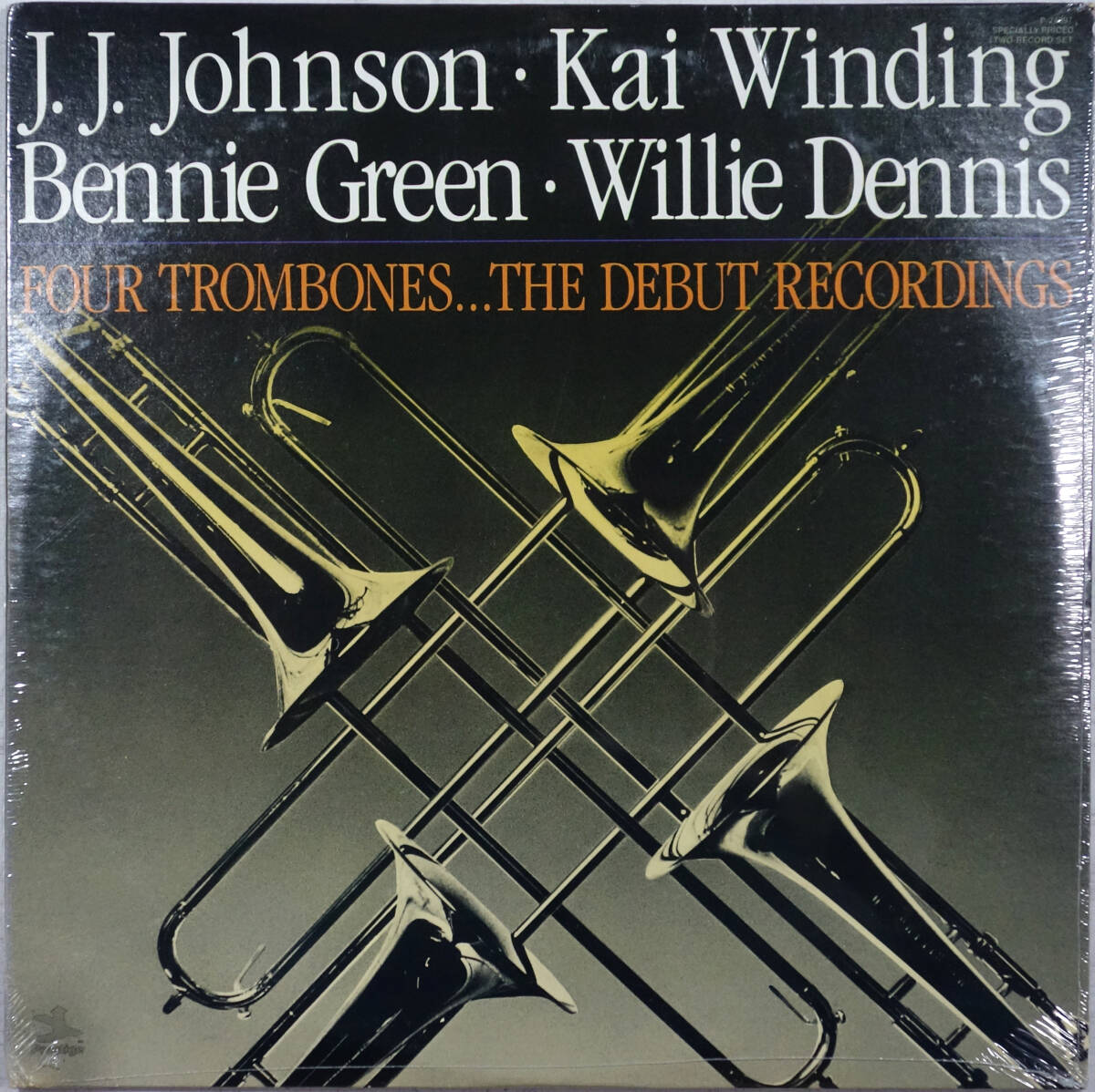 ◆J.J. JOHNSON/KAI WINDING/BENNIE GREEN/WILLIE DENNIS / FOUR TROMBONE...THE DEBUT RECORDINGS (US 2LP/Sealed) -Art Taylor, Prestige拍卖