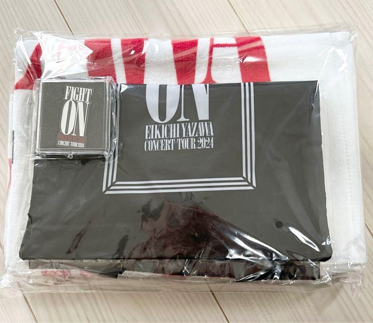 即決! 矢沢永吉 CONCERT TOUR 2024 “FIGHT ON” ☆ 非売品 SS席 特典グッズ 未開封新品 / E.YAZAWA拍卖