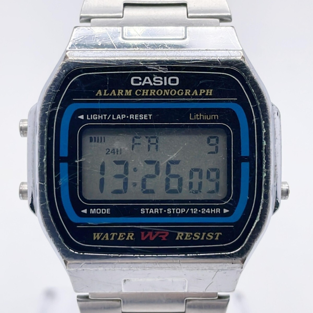 【62302】 カシオ  CASIO メンズ腕時計 A164W SS デジタル QZ拍卖