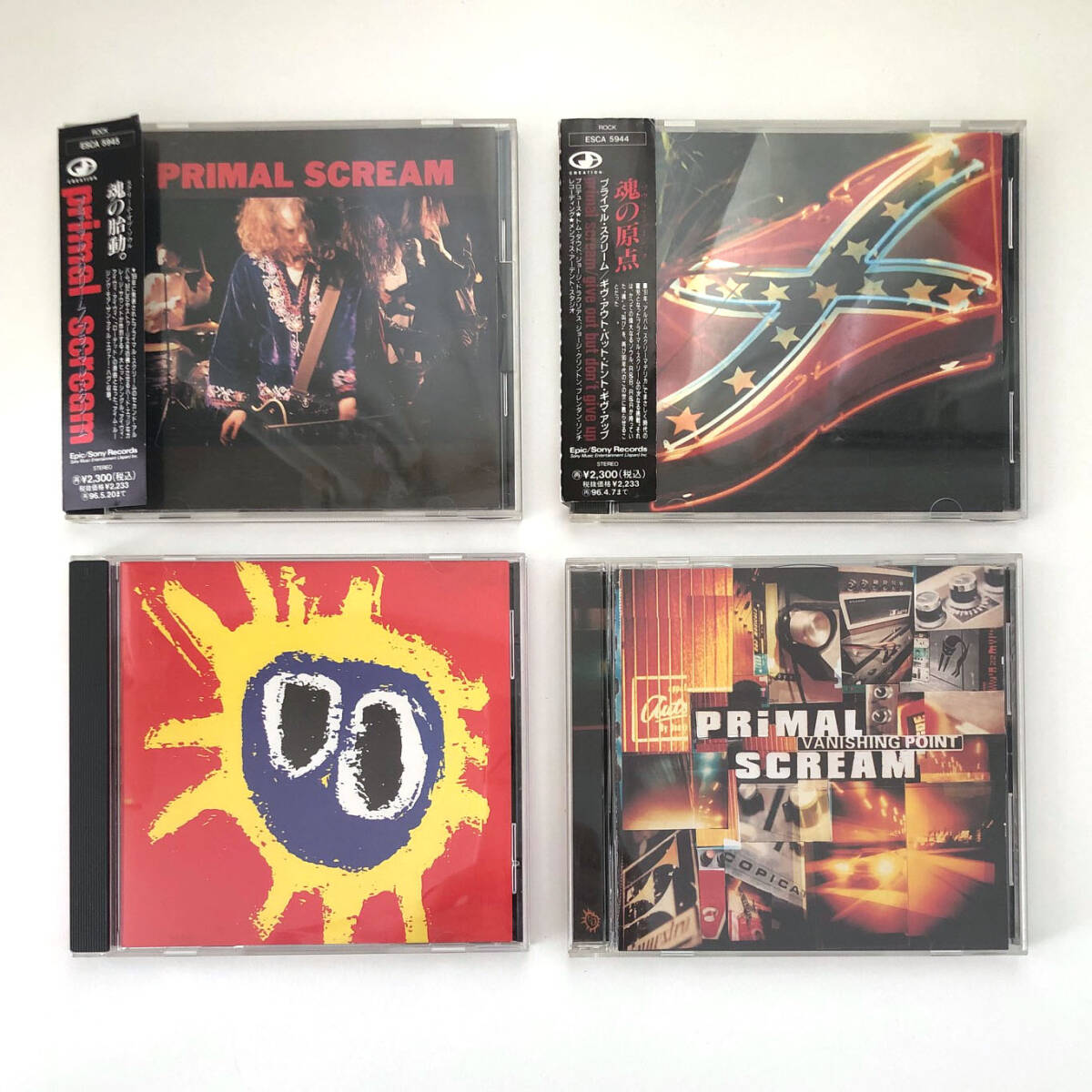 送料無料 ★ primal scream 4枚おまとめ 帯付き有り拍卖