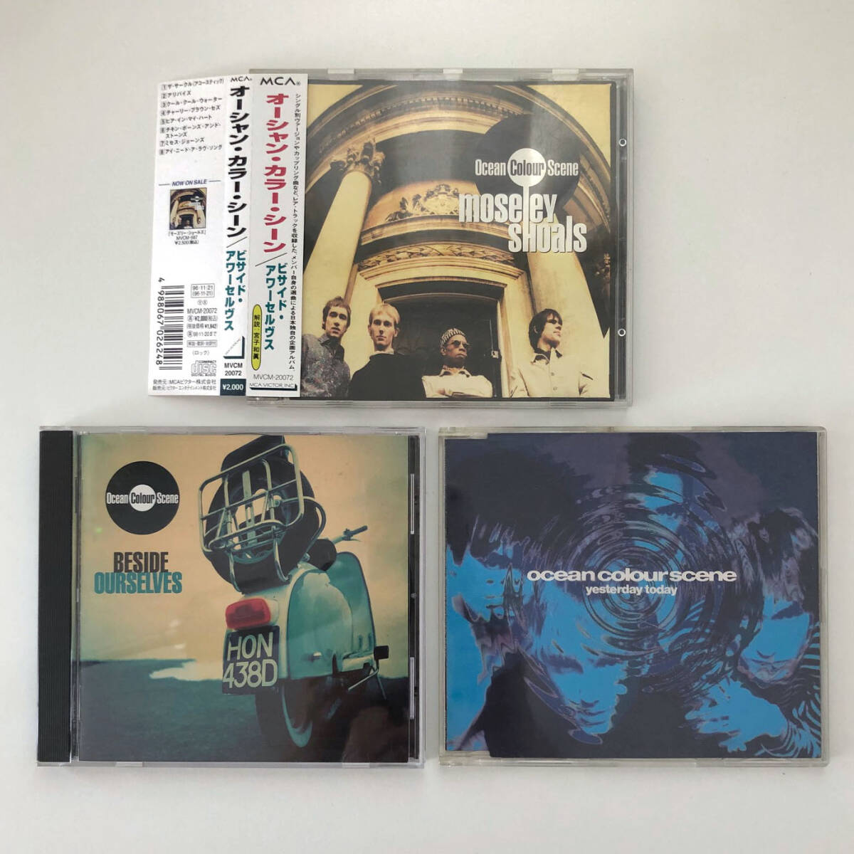 送料無料 ★OCEAN COLOUR SCENE CD 3枚おまとめMOSELEY SHOALS/BESIDE OURSELVES/yesterday today 拍卖