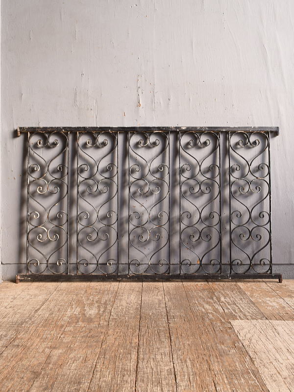 イギリスアンティーク アイアンフェンス ゲート柵 ガーデニング 12768拍卖