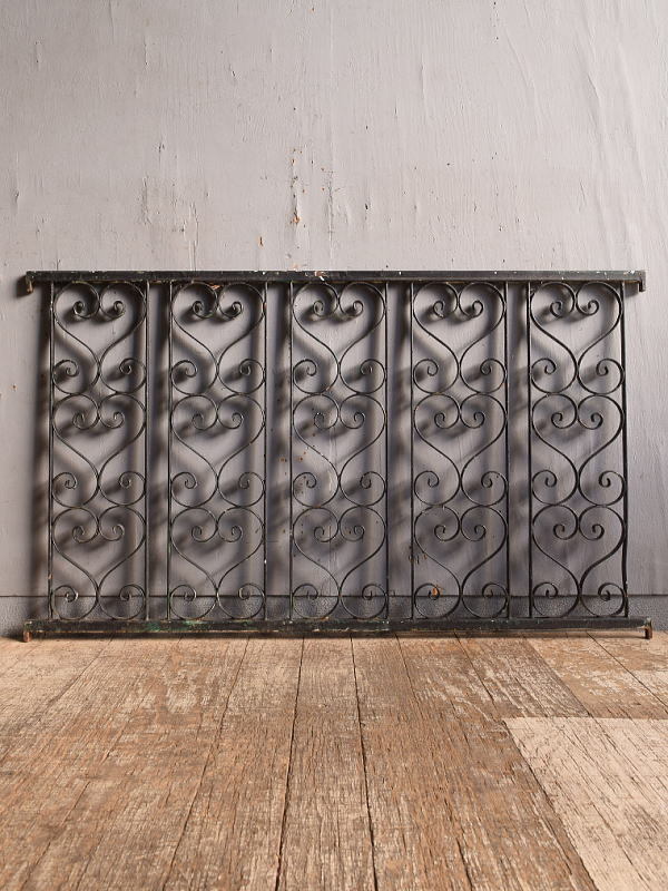 イギリスアンティーク アイアンフェンス ゲート柵 ガーデニング 12769拍卖