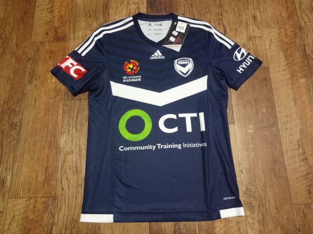 メルボルンビクトリー 正規品 ユニフォーム シャツ 2015/2016 ホーム Mサイズ 新品未使用品タグ付き拍卖