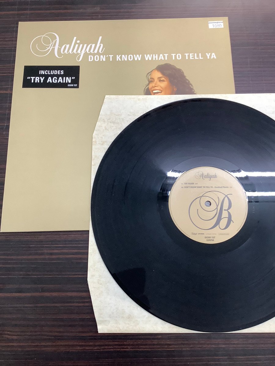 ◆日 J 1101 81 Aaliyah Don't Know What To Tell Ya independiente Records ISOM73T -定形外拍卖