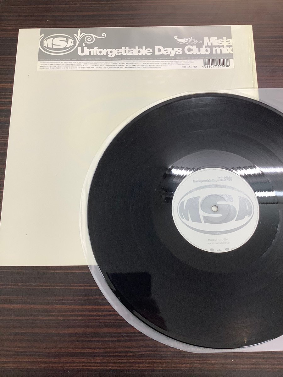 ◆日 J 1101 100 Misia Unforgettable Days Club Mix 忘れない日々 MSA Records BVJS-29906 -定形外拍卖