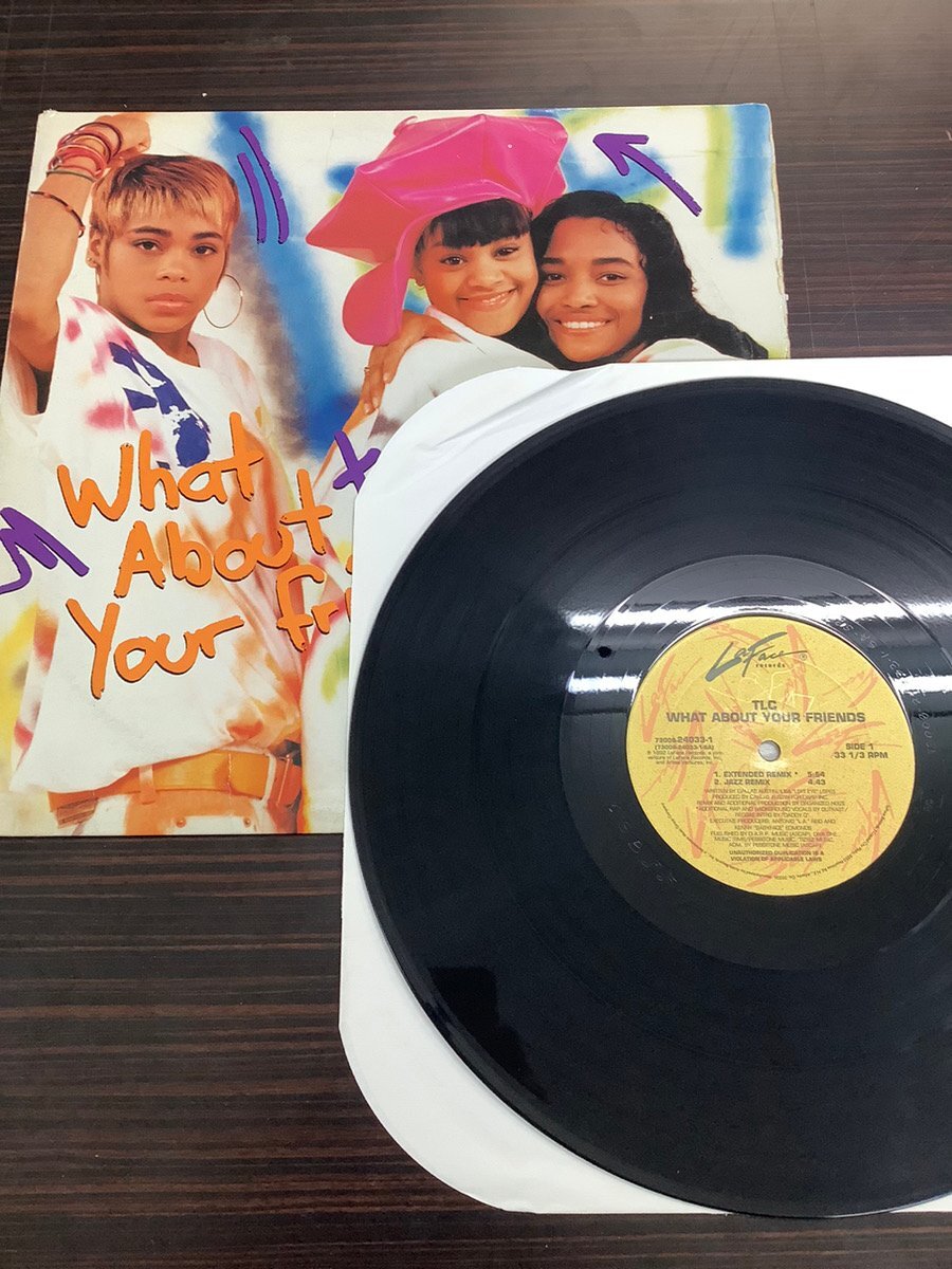 ◆日 J 1101 110 TLC WHAT ABOUT YOUR FRIENDS LaFace Records 73008-24033-1 -定形外拍卖