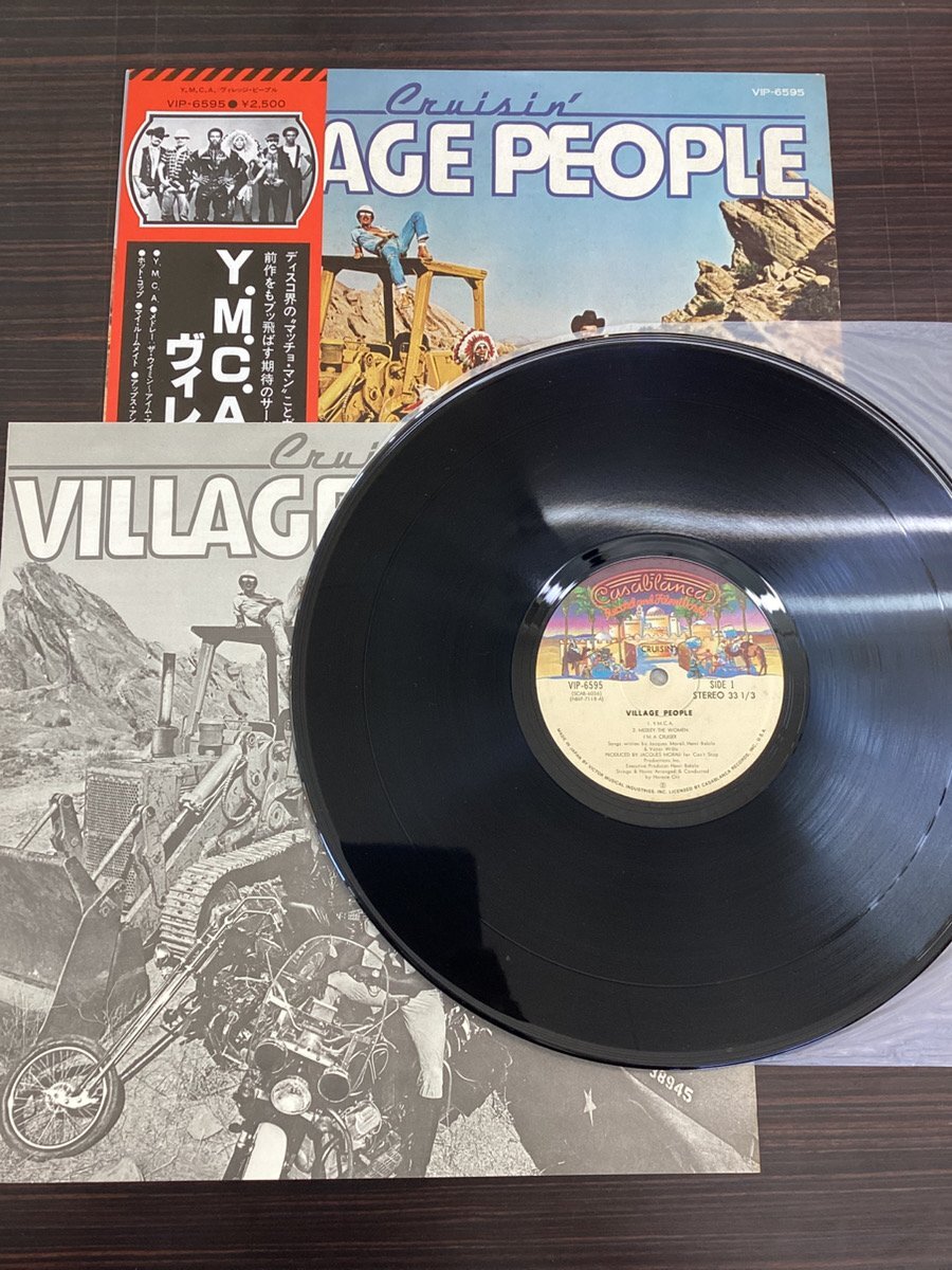 ◆日 J 1108 163 Village People ヴィレッジ ピープル Crusin’ Y.M.C.A Casablanca Records VIP-6595 -定形外拍卖