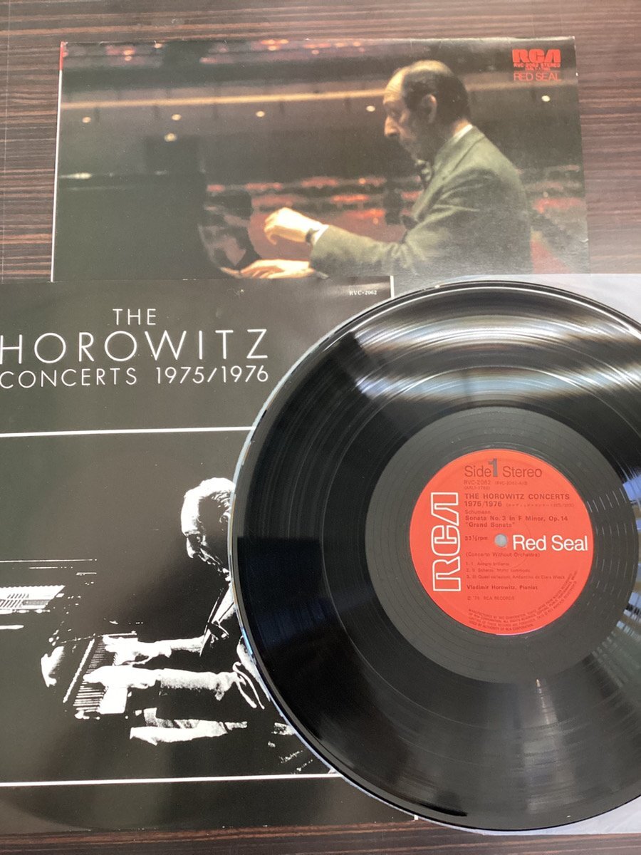 ◆日 J 1108 189 Horowitz THE HOROWITZ CONCERTS 1975/1976 RCA Red Seal Records RVC-2062 -定拍卖